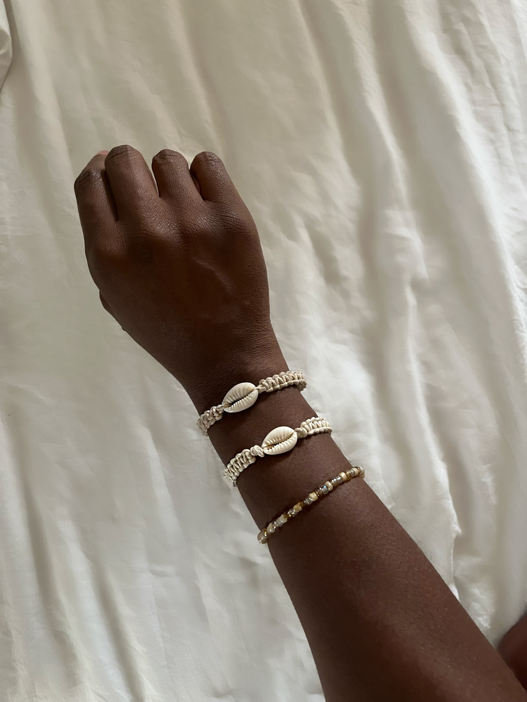 The Braided Cowrie Bracelet