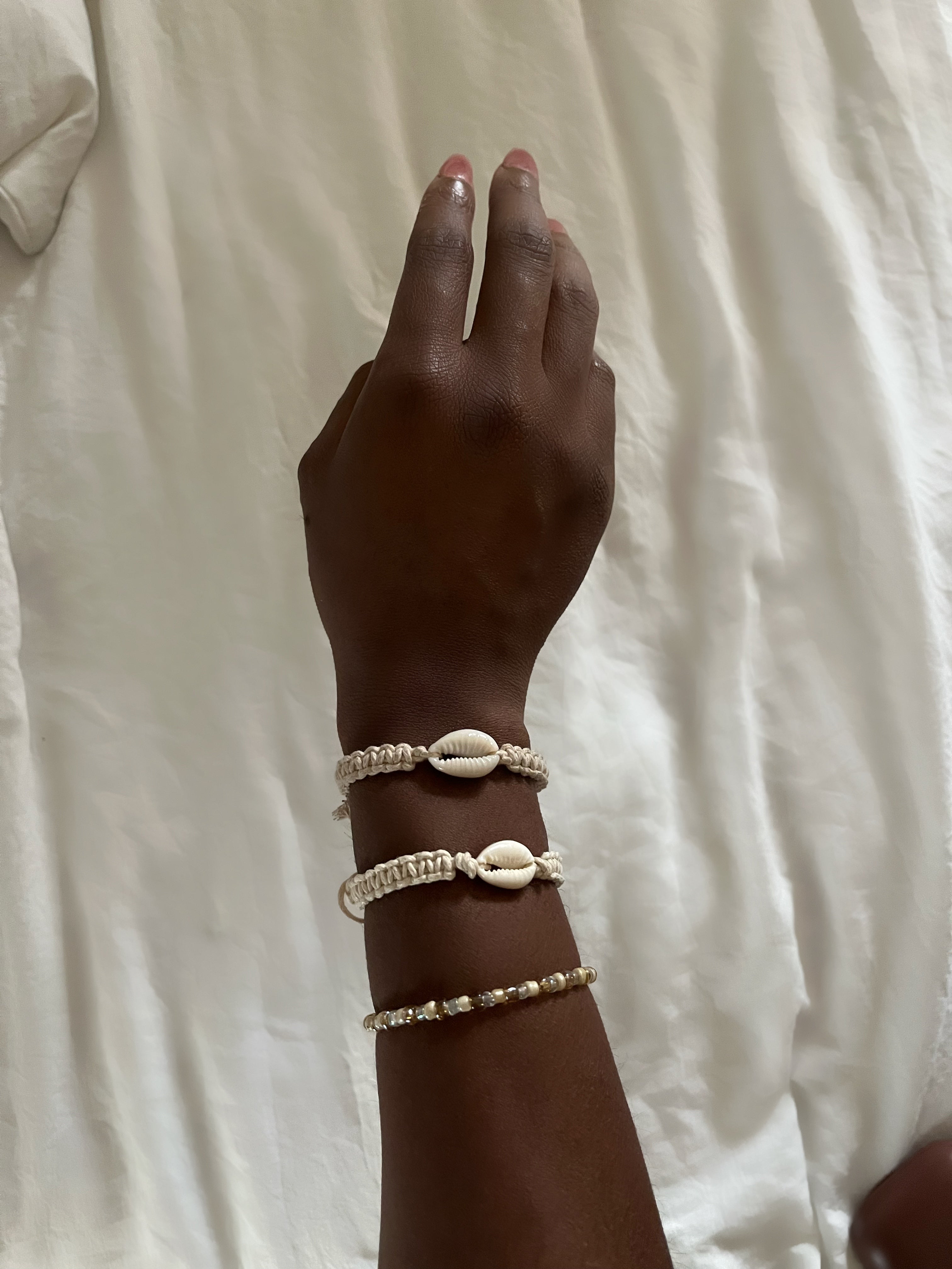 The Braided Cowrie Bracelet