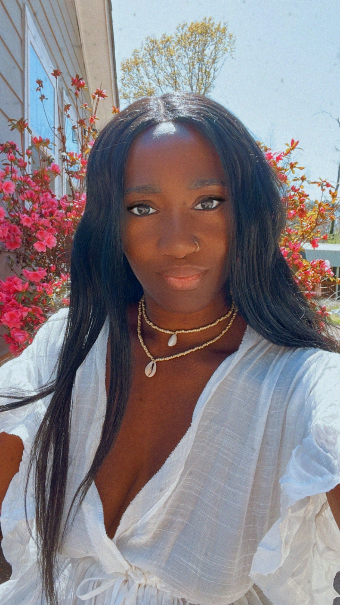 Cowrie Shell Set (Tan)